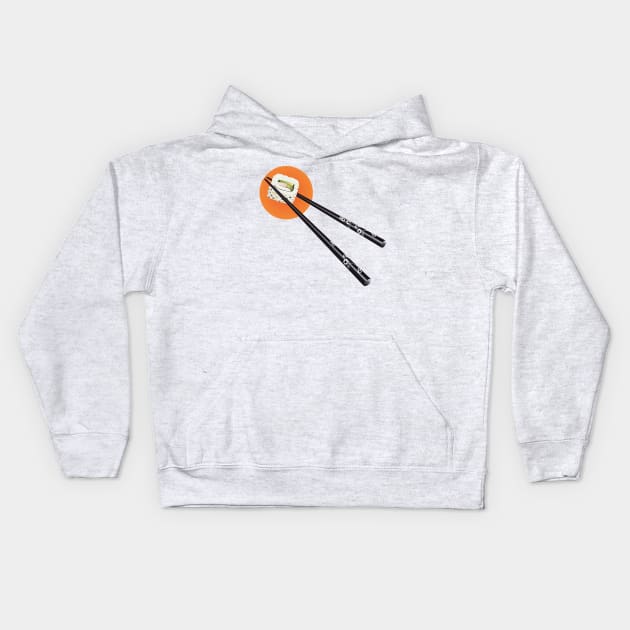 California Roll Kids Hoodie by SWON Design